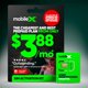 thumbnail image 1 of Kit de tarjeta SIM y eSIM para teléfonos celulares de prepago MobileX, 1 of 7