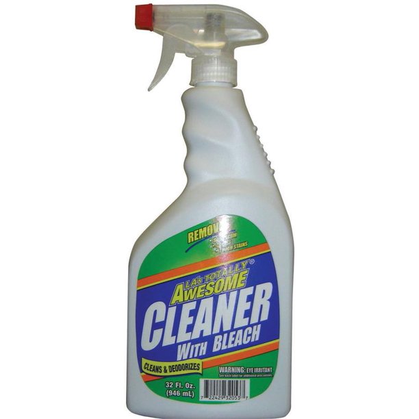 Awesome 205 All Purpose Cleaner With Bleach, 32 oz, Bottle, Liquid