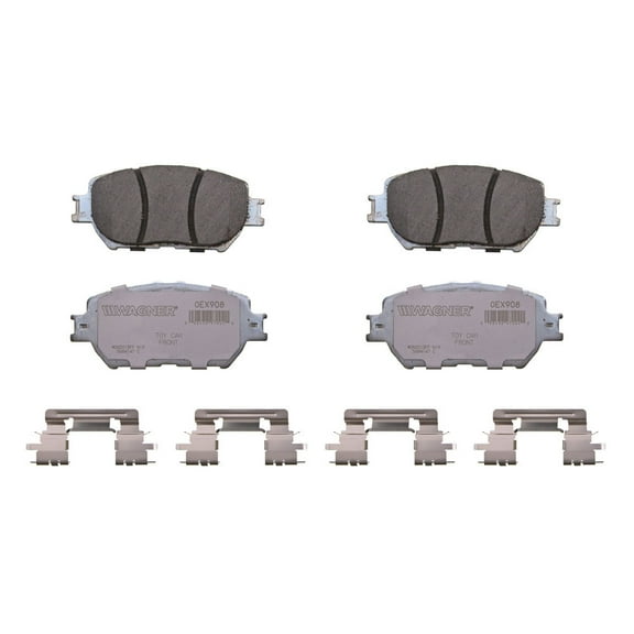 Disc Brake Pad Set Fits select: 2002-2006 TOYOTA CAMRY, 2009-2013 LEXUS IS