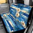 thumbnail image 2 of Uourmeti Car Back Seat Covers for Auto Interior Automotive, Tropical Hibiscus Palm 2 Pack Car Rear Seat Protectors Protects Against Pet Hair and Dirt Easy to Install, 2 of 7