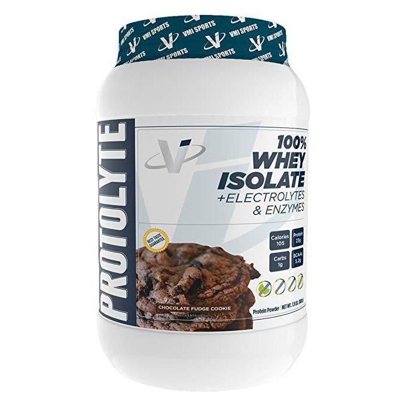 VMI Sports | Protolyte Whey Isolate Protein Powder | Low-Calorie for Weight Loss and Muscle Gain | Non-GMO 1.6 lb (Chocolate Peanut Butter)