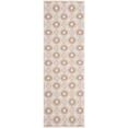 thumbnail image 2 of SAFAVIEH Montauk Gulden Geometric Runner Rug, Orange/Ivory, 2'3" x 7', 2 of 7