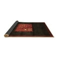 thumbnail image 2 of Ahgly Company Indoor Round Abstract Brown Contemporary Area Rugs, 8' Round, 2 of 4