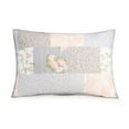 thumbnail image 4 of Modern Heirloom La Flor Pink Patchwork Printed 2-Piece Quilt Set, Twin/Twin XL, 4 of 6