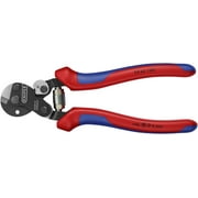KNIPEX Tools 95 62 160 Wire Rope Cutters, Opening Lock and Spring, 6-Inch