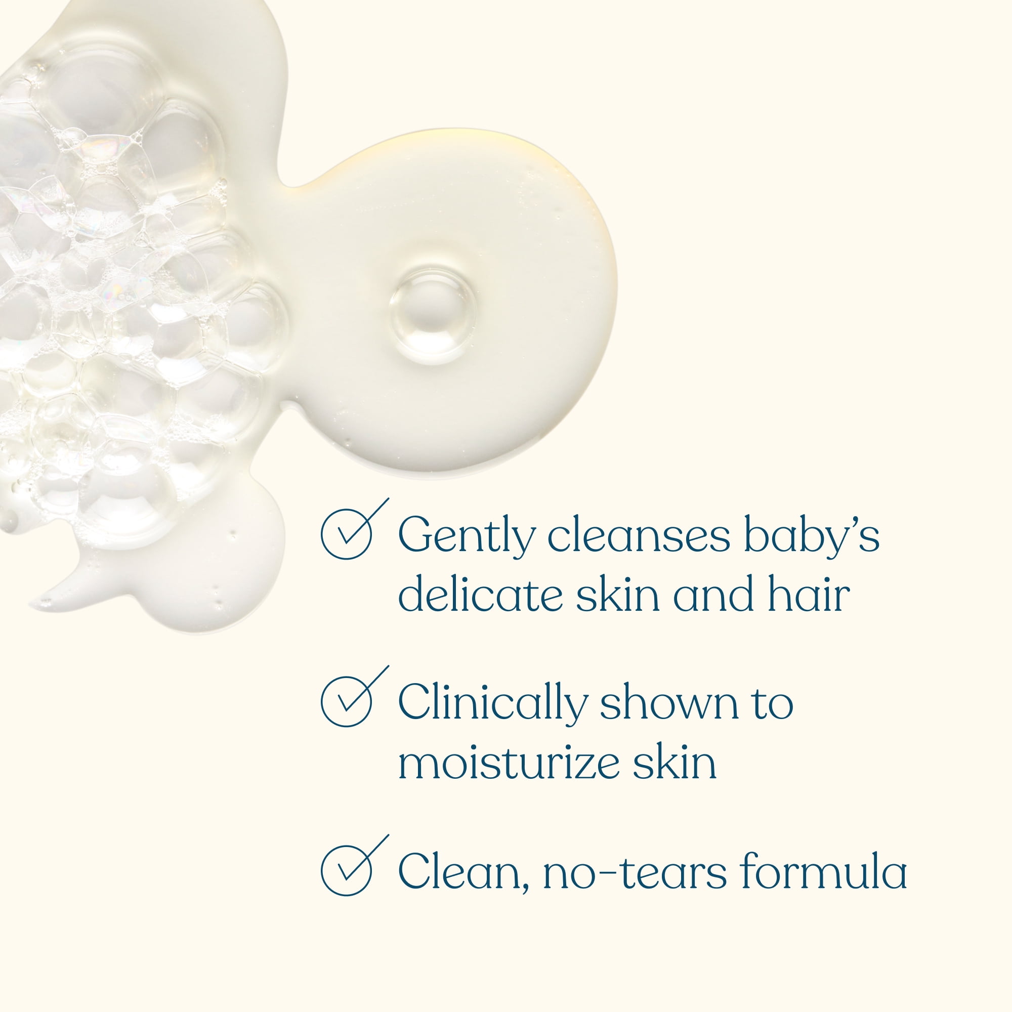 (4 pack) Pipette Tear-Free Baby Shampoo and Wash, Fragrance-Free, 11.8 fl oz