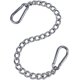 thumbnail image 1 of Cadena para Silla Colgante YUANXCMXG con Dos Mosquetones Acero Inoxidable 80 cm, 1 of 4