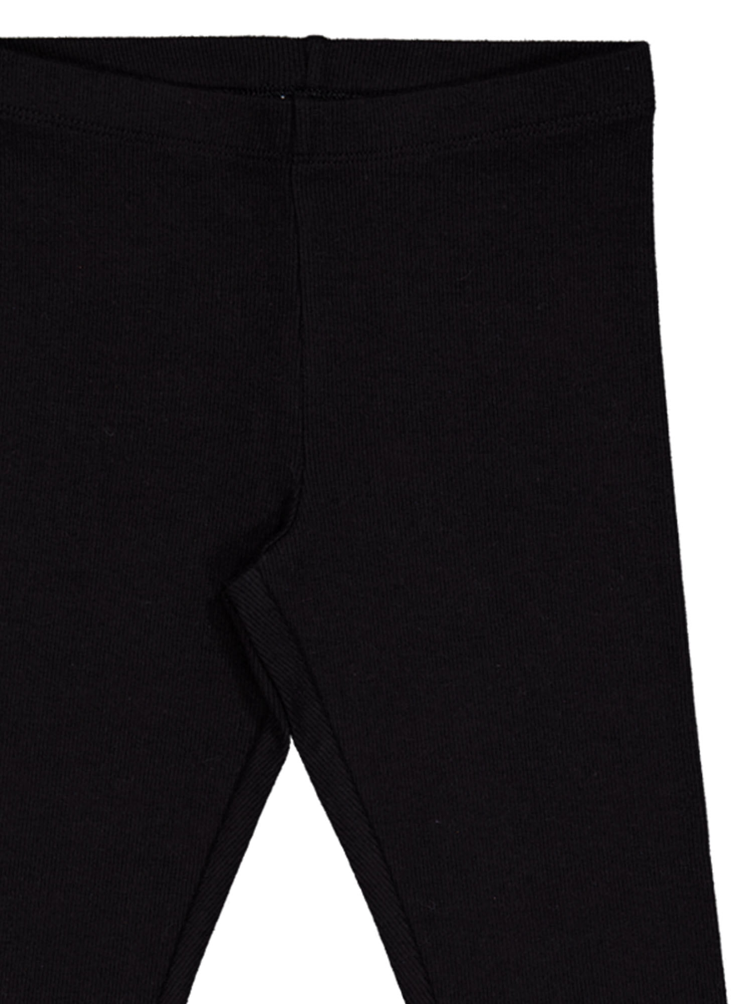Wonder Nation Girls Rib Leggings, Sizes 4-18 & Plus