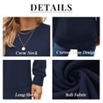 thumbnail image 6 of OutfitShow Sweatshirts for Women Casual Long Sleeve Crewneck Shirts Tunic Tops,Sizes S-3XL, 6 of 8