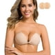 thumbnail image 1 of Sujetador adhesivo sin tirantes adhesivo Invisible Push Up sujetador de silicona para vestido sin espalda con cubiertas de pezón desnudo, 1 of 3