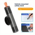 thumbnail image 1 of CNKOO 1pc Universal Alloy Mini Car Safety Hammer  Window Breaker  Emergency Escape Tool with Seatbelt Cutter and Multi-Functional Design ZZZ, 1 of 5