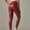 Red, variant on Olyvenn Women's Large Size Casual Thin Leather Pants Trendy Leggings High Waist Lightweight Solid Color Leggings for 2023 Trendy Women Black 4