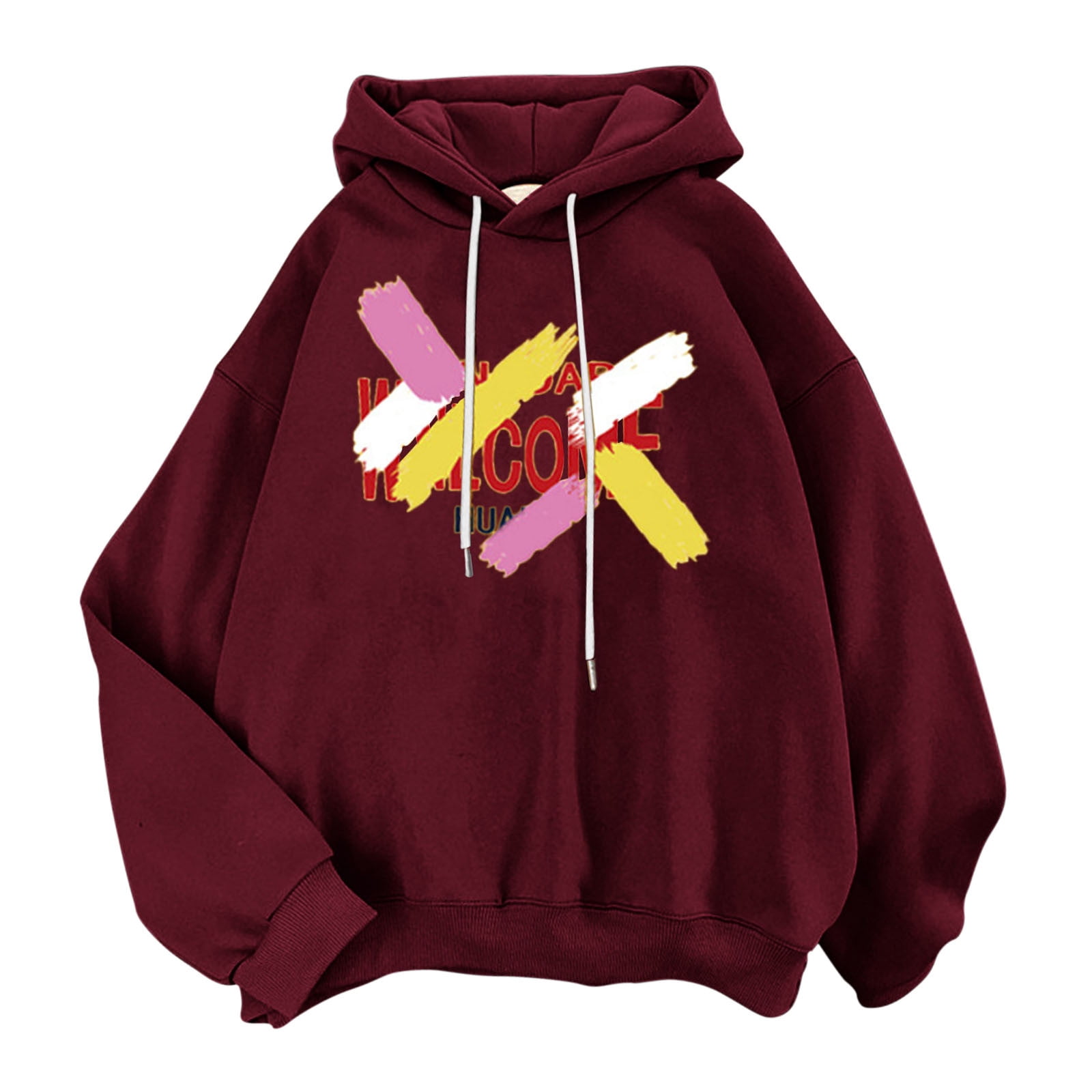 HSMQHJWE Softest Sweatshirt Women Sweatshirt With Hoodie Women Women'S Cute  Sweatshirt Kawaii Long Sleeve Hoodie Cotton Pullover Tops For Teen Girls  Clothes Zipper Front Sweat Shirt - Walmart.com