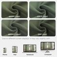 thumbnail image 2 of Cortinas Joydeco de Lino, 213 cm de Largo, Juego de 2 Paneles, Verde Loden, 2 of 9