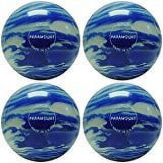 EPCO Candlepin Bowling Ball- Marbleized - Blue & White Four Ball (Size:4 1/2 inch- 2lbs. 5oz.;)