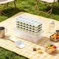 thumbnail image 4 of Summer Household Ice Tray IceIce Container Ice Tray With Lid Soft Silicone Ice Storage Container, 4 of 6