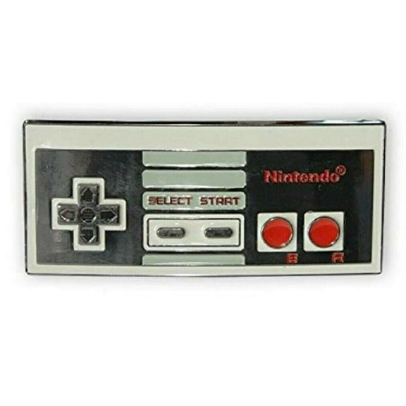 Gaming Controller Metal/Enamel Belt Buckle