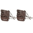 thumbnail image 4 of 2Sets Retro Braided Bracelet Wrist Band Cow Split Leather HandKnitted Decoration for Man, 4 of 14