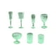 thumbnail image 5 of 7 tazas para casa de muñecas en miniatura a escala 1/6, accesorios para casa de muñecas, juego de tazas de cocina y bebidas. Verde, 5 of 8