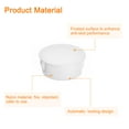 thumbnail image 3 of Nylon Plastic Hole Plug, 160Pcs 0.2"/0.24"/0.31"/0.39"/0.51"/0.98" 6 Sizes for Furniture Insert End Caps, White, 3 of 6