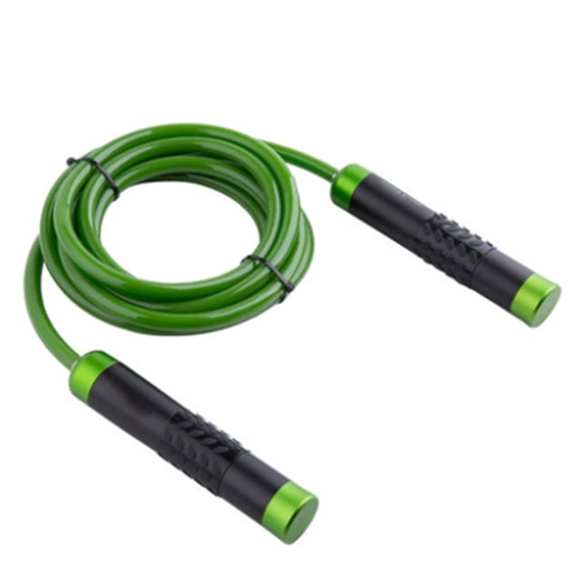 Cuerda para saltar ponderada, cuerda para saltar pesada con cuerda de PVC en negrita ajustable, para entrenamiento, boxeo,