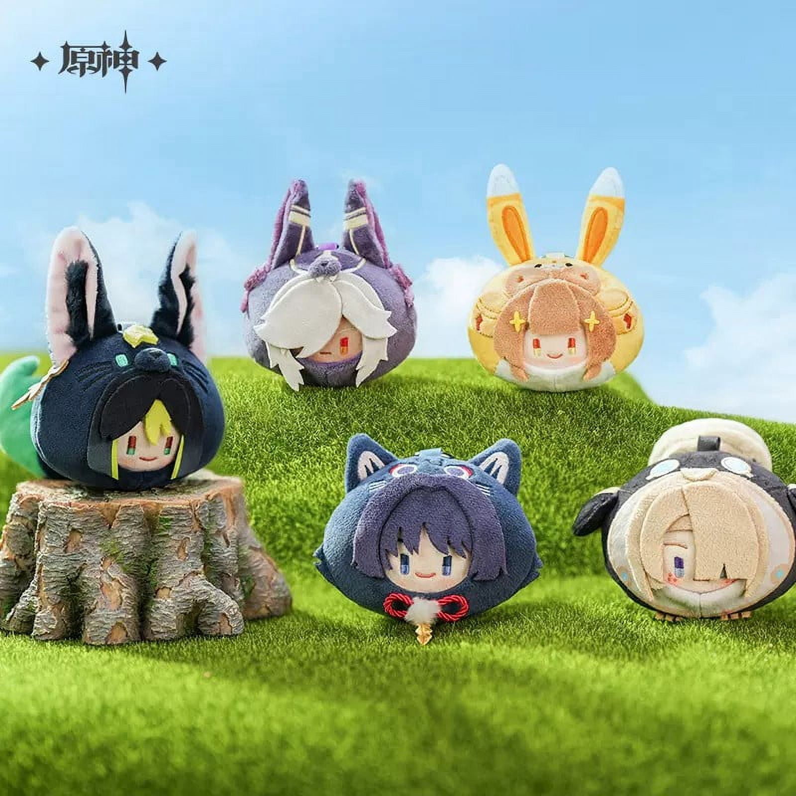 Anime figure plush toy Genshin Impact Teyvat Zoo themed series