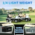 thumbnail image 6 of 48V 105Ah Golf Carts Lithium Lifepo4 Battery Bluetooth,Built in 200A BMS with a Smart Monitor Mobile APP & 58.4V 20A Charger,5376WH,15000+ Deep Cycles, 6 of 11