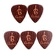 thumbnail image 1 of 5 púas para guitarra, patrón de madera de plectro, 0,71mm, púas para dedos, instrumento Musical Likrtyny Deportes al aire libre Salida diaria Juego de fiesta, 1 of 9