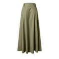 thumbnail image 5 of ASFGIMUJ Ladies Fashion Casual High Waist Skirt In Pure Color AG XL, 5 of 7