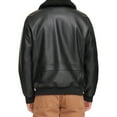thumbnail image 3 of Men's Levi's® Faux Leather Bomber Jacket Color: Black Size: S, 3 of 4