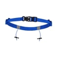 thumbnail image 3 of Cinturón para dorsal de triatlón, versátil, con soporte para dorsal, fácil de instalar, elástico. azul, 3 of 9