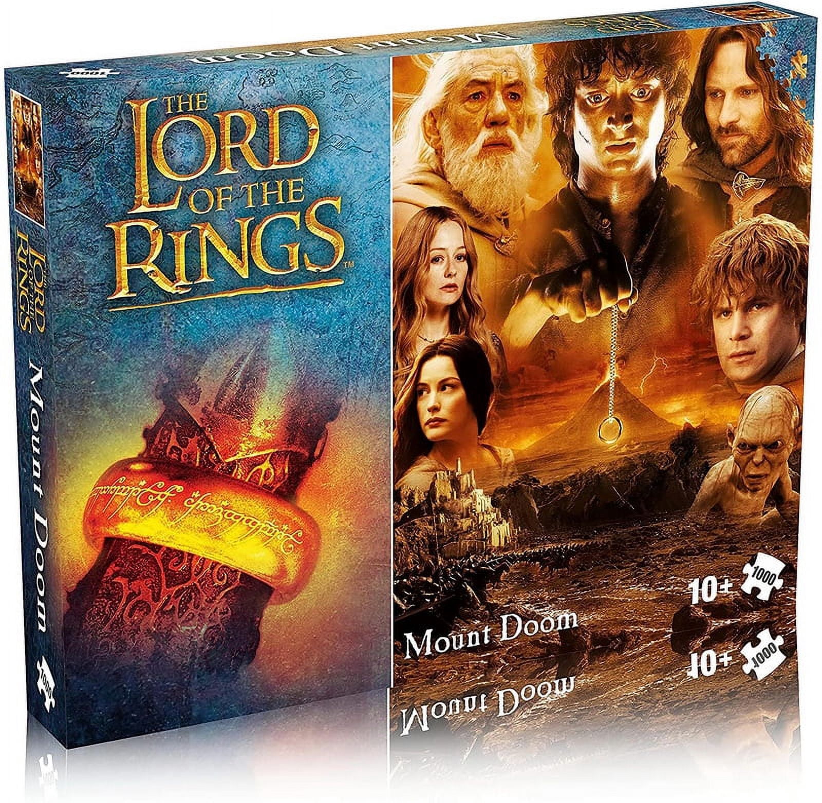 Lord of the Rings 828482 Lord of the Rings Mount Doom Jigsaw Puzzle, 1000 Piece
