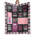 thumbnail image 1 of LHSHID Nana Gifts Nana Birthday Gifts Best Nana Ever Blanket Nana Gifts from Grandkids Nana Gifts from Granddaughter Grandma Birthday Gifts for Nana Throw Blanket, 1 of 7