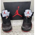 thumbnail image 1 of Ni - ke Ni - ke Air Jordan 5 Retro Satin Bred 136027-006 Men’s Size 9, 1 of 5