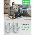thumbnail image 4 of INIU Cable USB C a USB C de 100W [Paquete de 2 de 6.6 Ft], Cordón de Carga Rápida PD para Samsung iPhone Laptop, Blanco, 4 of 7