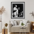 thumbnail image 4 of Historic Framed Print, [Big Mama Thornton, three-quarter length portrait, facing right, singing], 17-7/8" x 21-7/8", 4 of 9