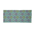 thumbnail image 2 of Ethnic Neck Gaiter, Colorful Abstract Petals, Unisex, Multicolor, by Ambesonne, 2 of 3