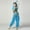 Sky Blue, variant on Complete Kids Belly Dance Outfit - Hot Pink 100% Polyester for Girls 5-13 Years with Coin Embellishments & Flowy Harem Pants, Full Performance Ensemble,Size 7-9 T
