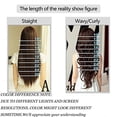 thumbnail image 6 of FLORATA 24-29 Inches Wavy 3/4 Full Head Clip in Hair Extensions One Piece Hair Up to 20 colors, 6 of 6