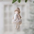 thumbnail image 4 of 2Pcs New Christmas Cute Plush Angel Doll Pendant Lovely Boys Girls Xmas Tree Hanging Decoration Merry Christmas Party Ornaments, 4 of 5