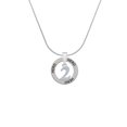 thumbnail image 2 of Delight Jewelry Silvertone Number - 2 - Hero Ring Charm Necklace, 18", 2 of 4