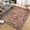 Brown, variant on Historyli 2x8 FT Vintage Washable Area Rug, Distressed Non Slip Non-Shedding Floral Soft Throw Rug, Brown