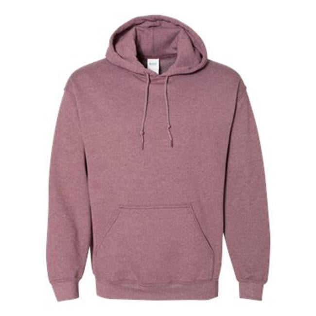 Gildan - Gildan B22060591 Heavy Blend Hooded Sweatshirt, Heather Sport Dark Maroon - 5XL