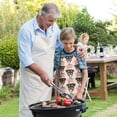 thumbnail image 5 of Rottweiler and Pioneer Flower Kids Aprons for Girls and Boys,Adjustable Neck Strap Toddler Aprons for Kids Cooking Baking, 5 of 7