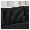 thumbnail image 3 of Modular Sectional Couches for Living Room: Single Seat (Black),Can extend an L-shaped sofa or transform it into a U-shaped sofa., 3 of 5