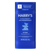 Harry's Extra-Strength Antiperspirant Deodorant for Men, Sweat and Odor Protection, Stone, 2.5 oz