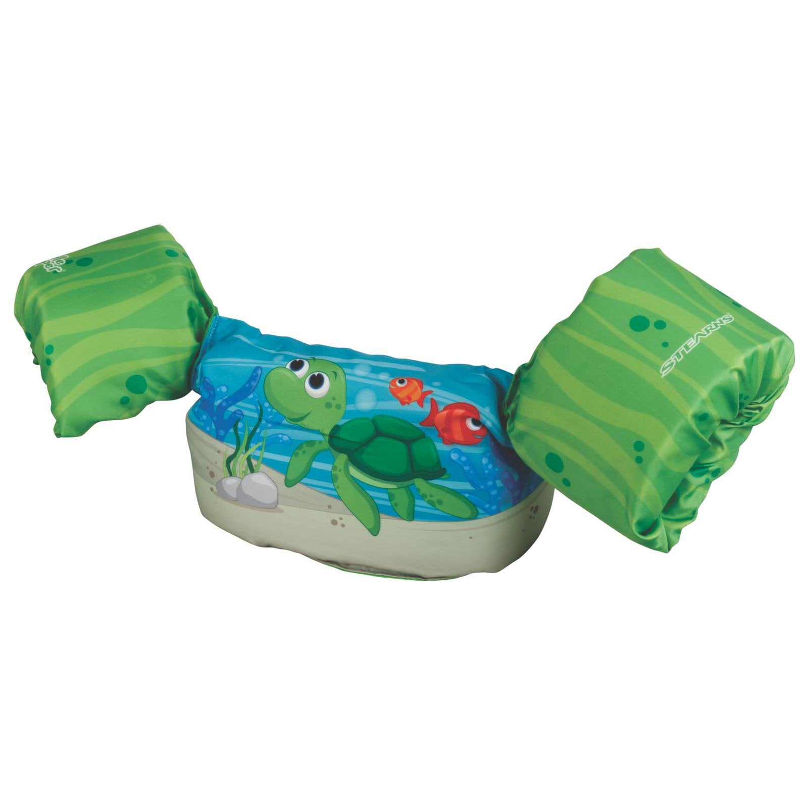 Stearns Puddle Jumper Bahama Series Deluxe Kids Life Jacket Vest, Green Turtle by