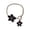 Black, variant on Womens Anklet Jewelry Chain Foot Barefoot Pearl Beach Imitation Anklet