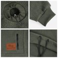 thumbnail image 4 of Hoodie with Pet Pouch Long Sleeve Winter Cat Pocket Hoodie Pullover for Outdoor Walking, 4 of 6