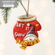thumbnail image 4 of Adornos navideños de resina para árbol de Navidad, adornos navideños para el hogar, regalo de Año Nuevo 2022, 4 of 5